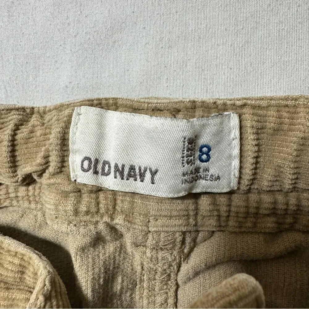 Old Navy tan corduroy